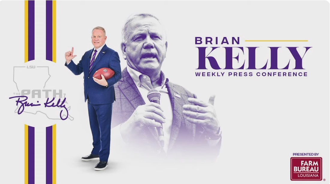 Everything LSU Football Coach Brian Kelly Said South Alabama Press