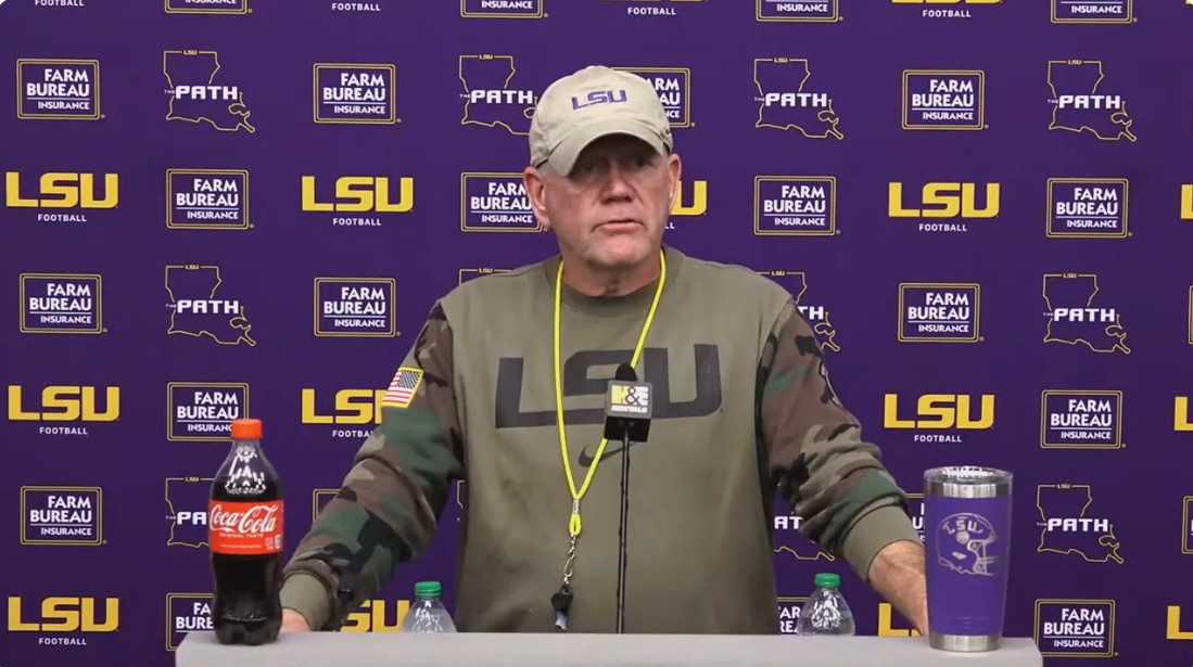 LSU Football Coach Brian Kelly Press Conference Nov. 7, 2024 Tiger Rag