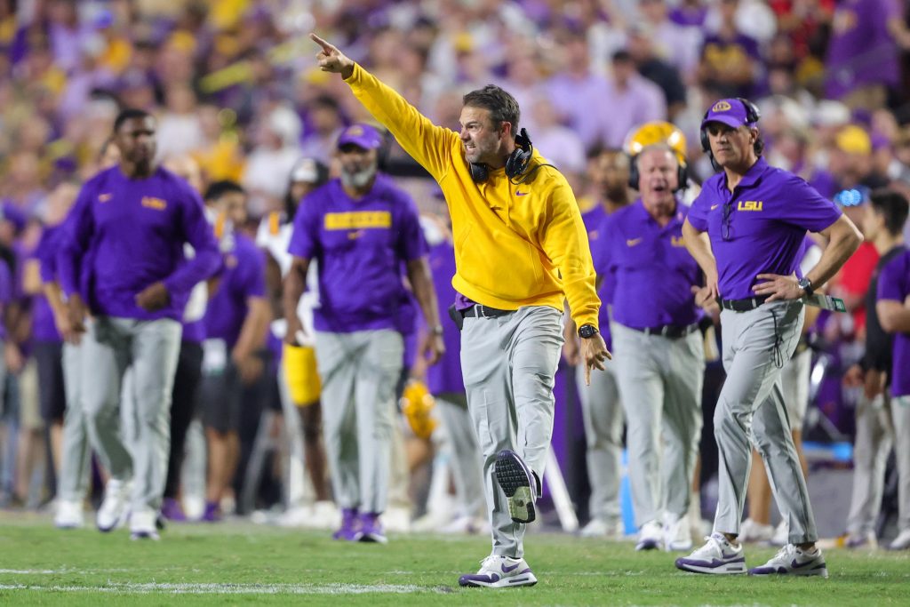 Blake Baker, LSU Defensive Coordinator.