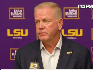 Brian Kelly Talks Hogs Win and Aggies Preview