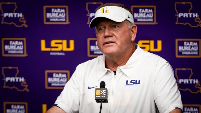 Brian Kelly denies saying LSU would 'go beat the heck out of Florida State
