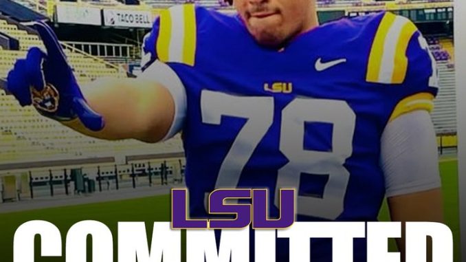 Brysten Martinez commits to LSU Football