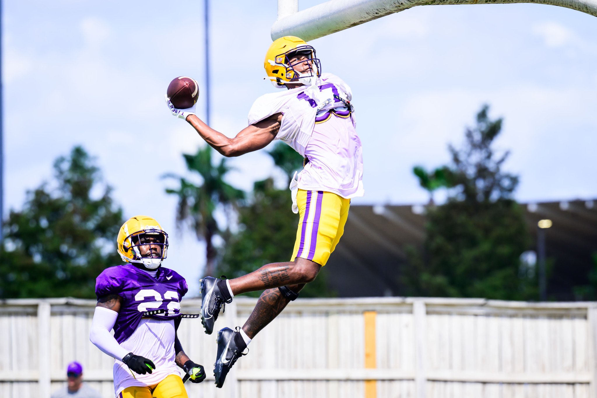 Clean bill of health: LSU wide receiver Chris Hilton Jr. back to 100% ...