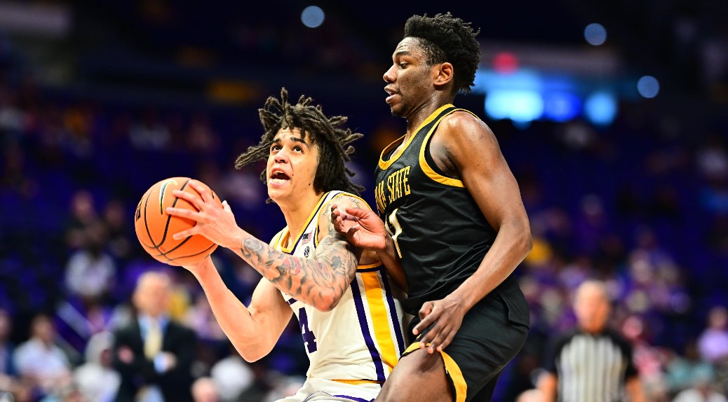 Carter, Sears, Bailey Key LSU Second Half Rally In 7461 Win Over