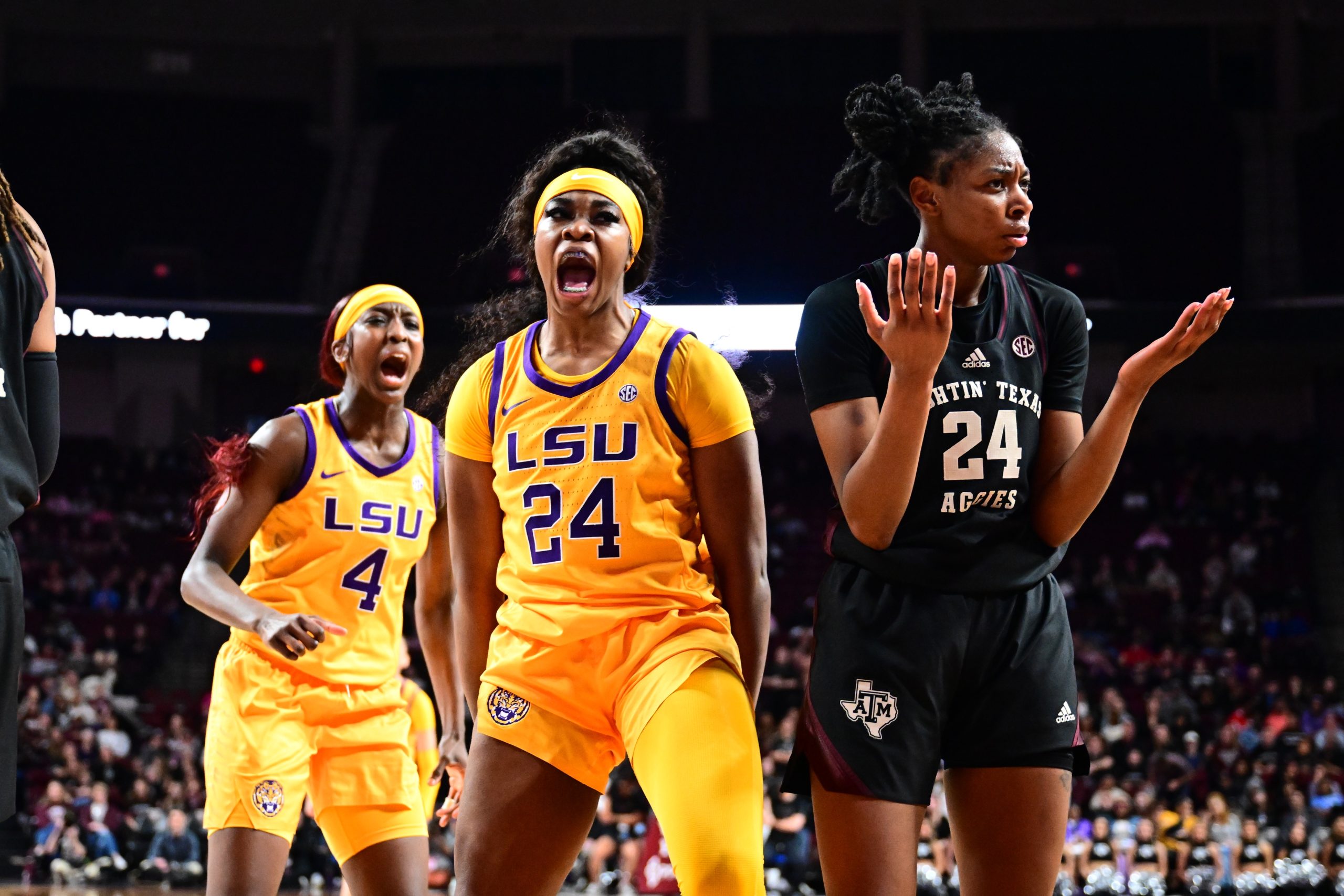 Aneesah Morrow and Angel Reese lead LSU women's basketball to dominate win  over Texas A&M | Tiger Rag