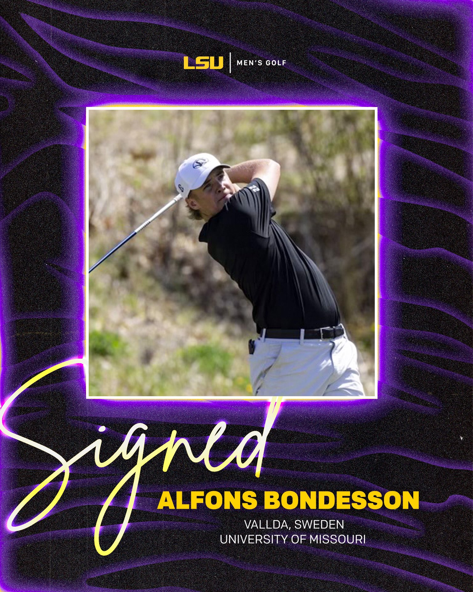 LSU golf adds transfer from Missouri with multiple seasons of college ...