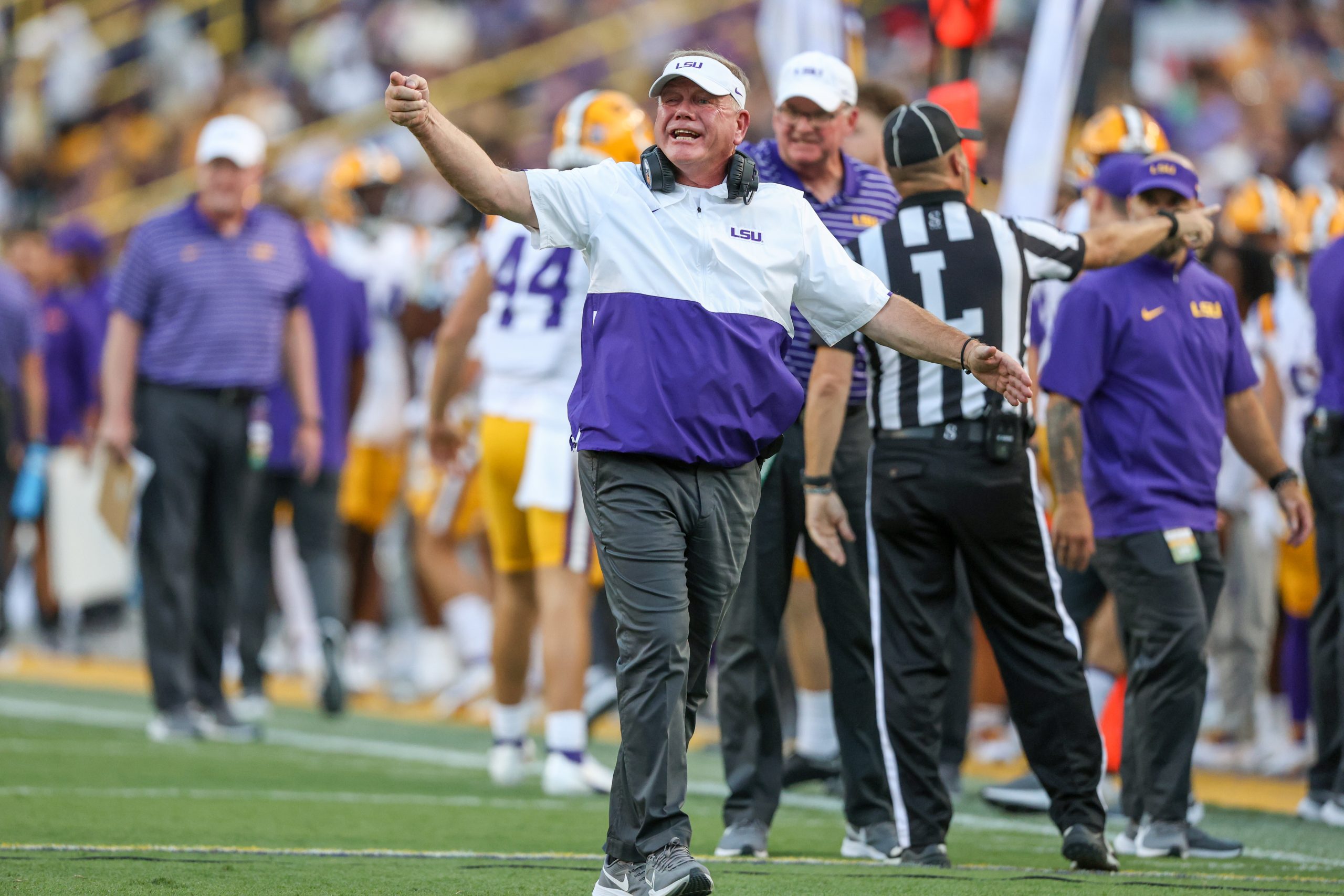 Brian Kelly final press conference before Grambling State home opener on  September 7, 2023 (Full Video)