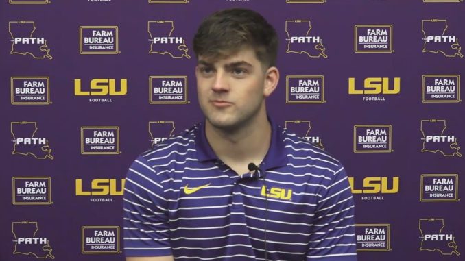 Garrett Nussmeier, LSU