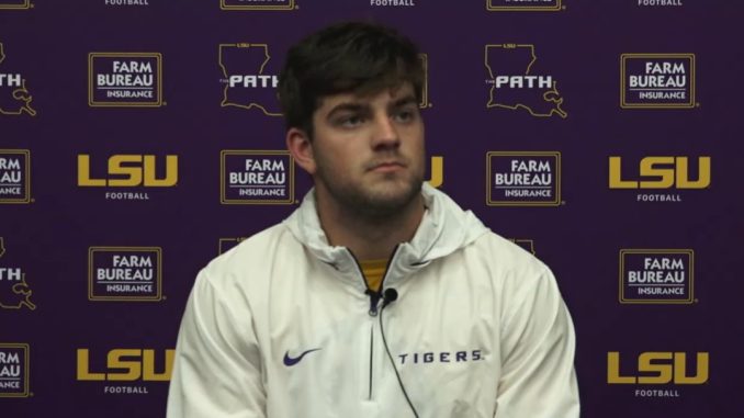 Garrett Nussmeier, LSU