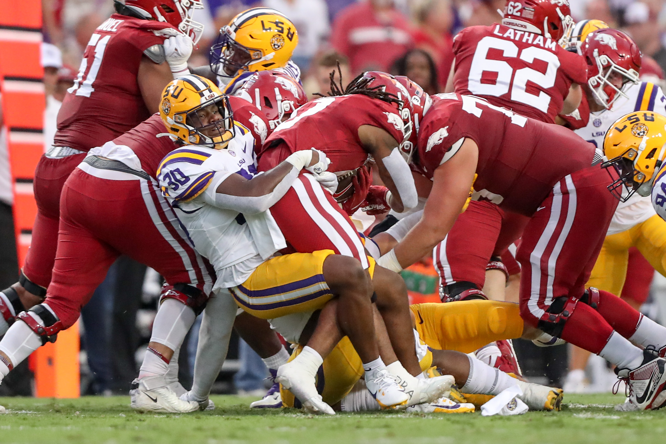 LSU vs. Arkansas odds: Early point spread released on Tigers, Razorbacks -  On3