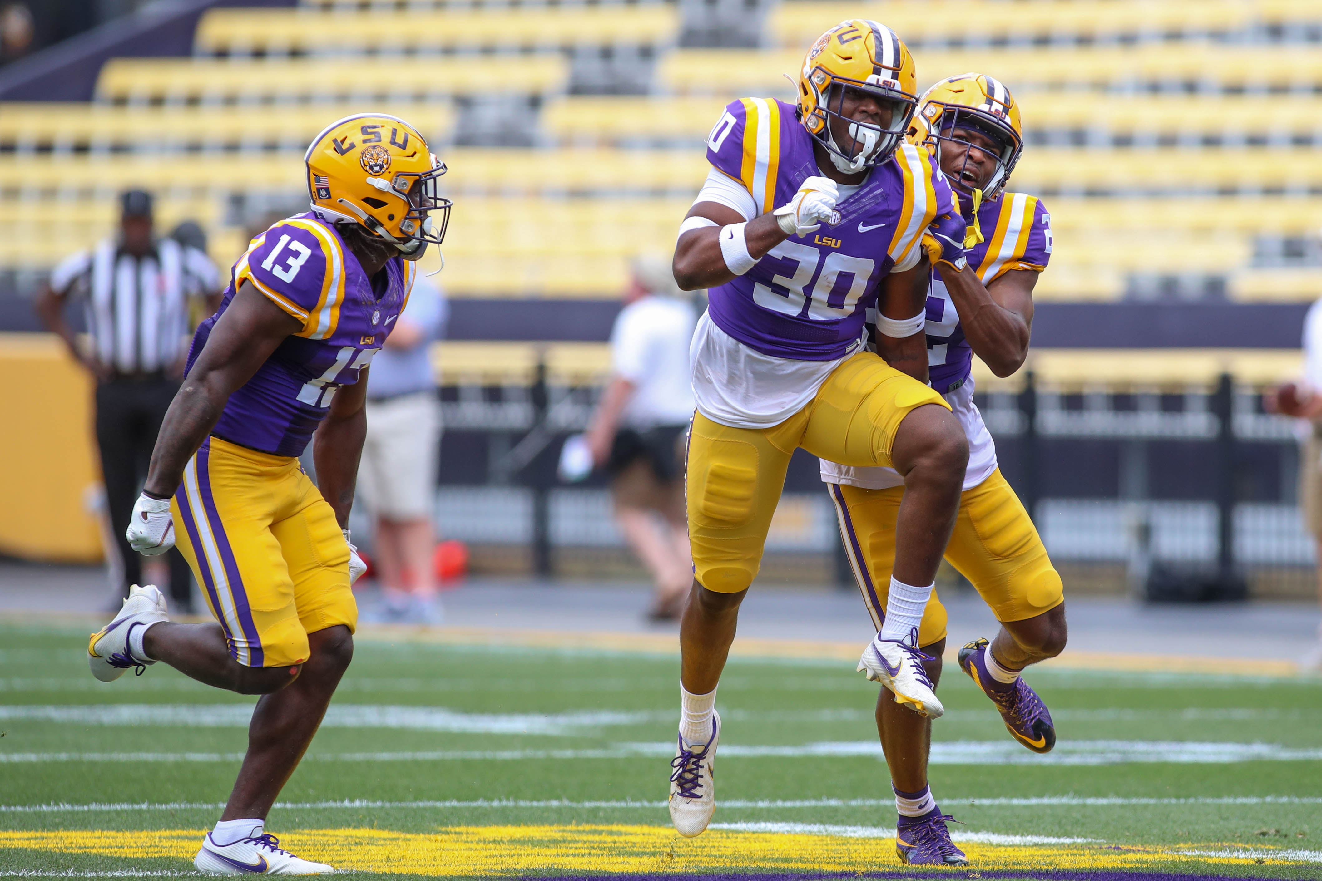 Defense established early pace in LSU spring scrimmage that offense ...