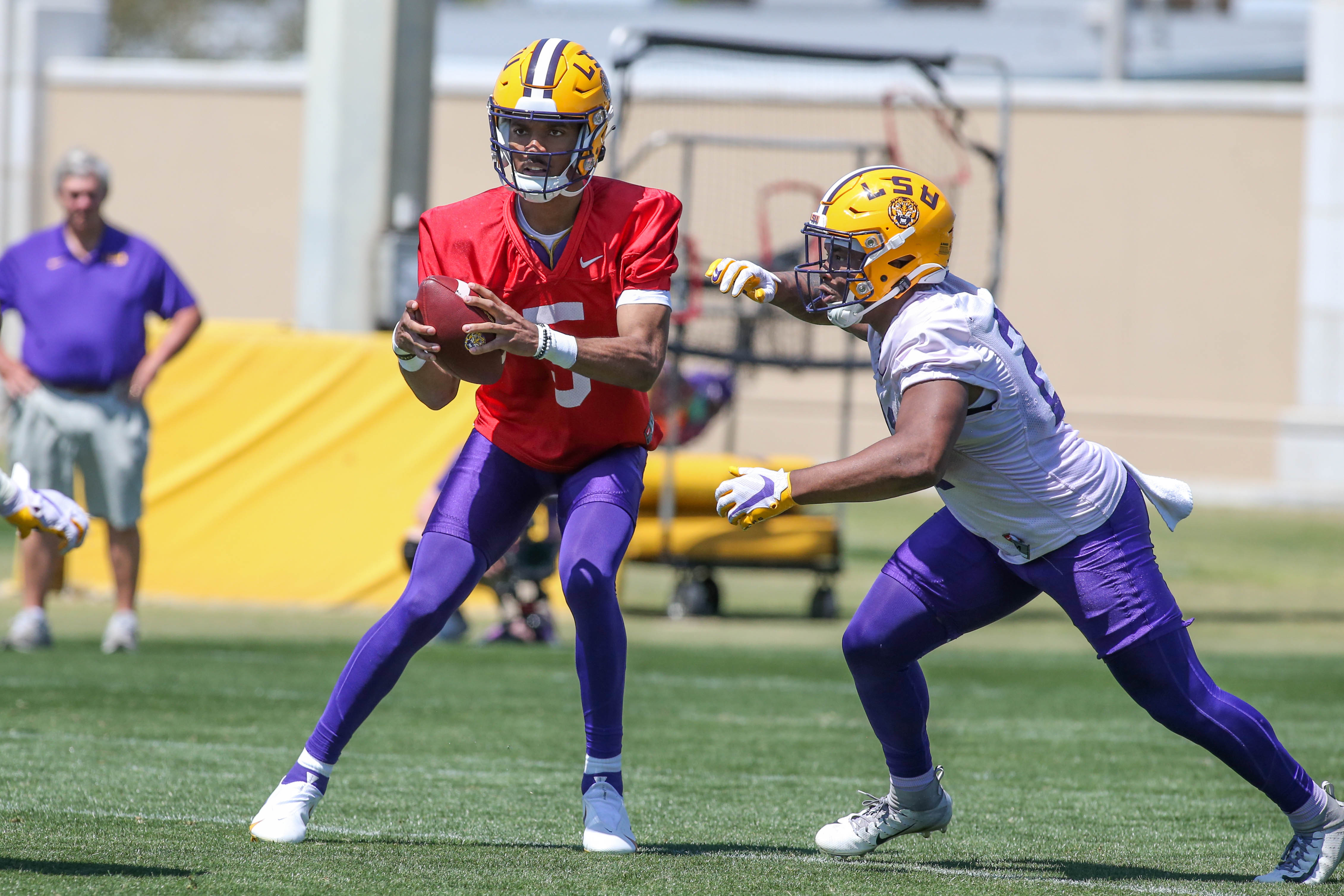 At the end of the day, LSU starting quarterback contender Jayden
