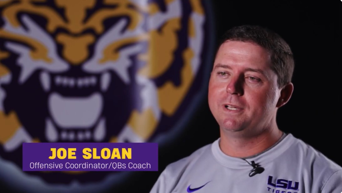 VIDEO: LSU offensive coordinator/QB coach Joe Sloan Mic’d Up | Tiger Rag