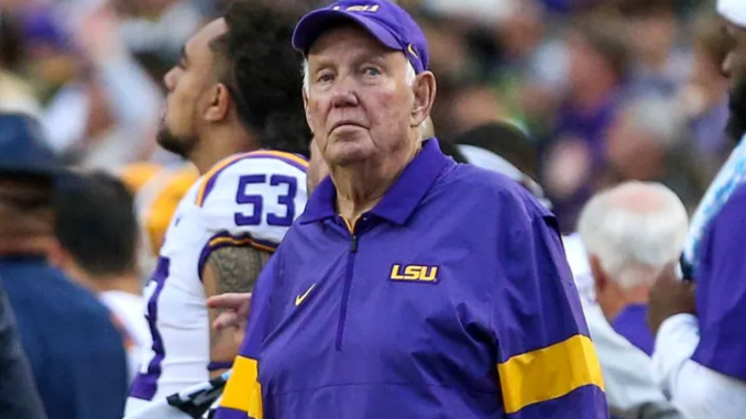 John Robinson, at LSU in 2019