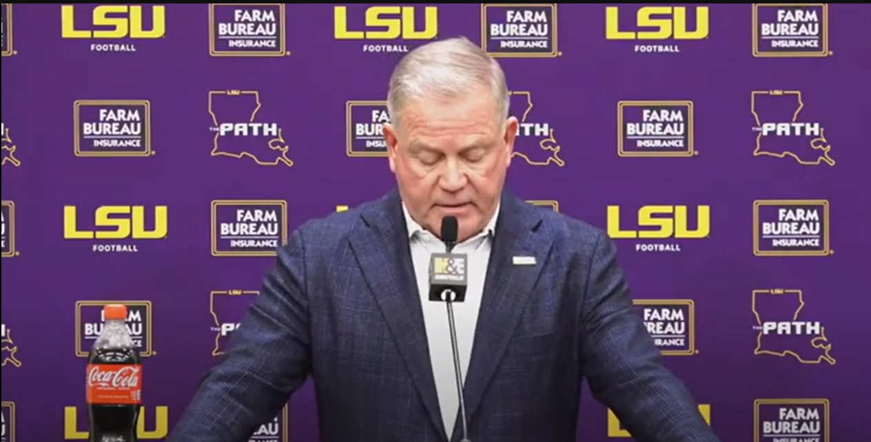 WATCH – Full Video – Everything LSU coach Brian Kelly said in his first ...