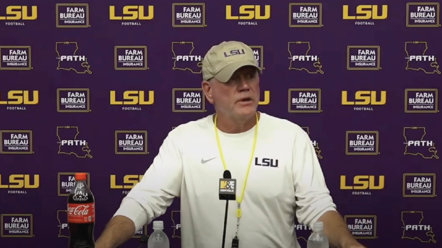 Everything LSU coach Brian Kelly said after Day One of Fall practice ...