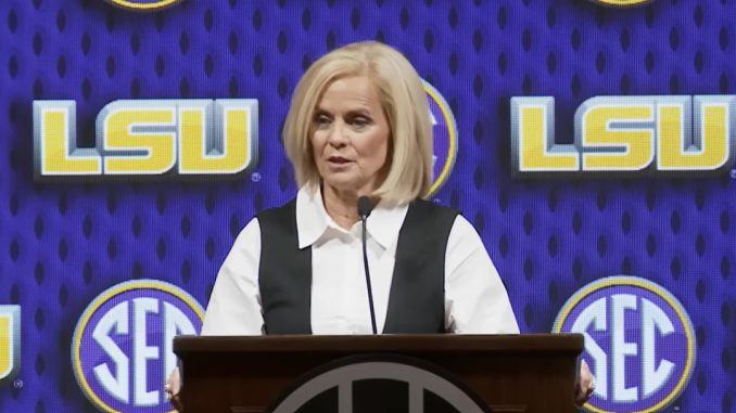 LSU 4th-Year Womens Basketball Coach Kim Mulkey