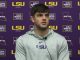 LSU QB Garrett Nussmeier Talks To Media - Texas AM Game Week