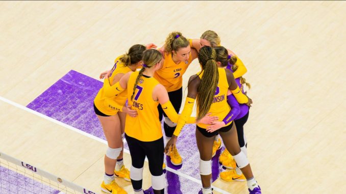 LSU Volleyball Ends Three-Match Losing Skid With Win Over Mississippi ...