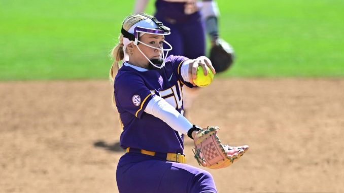 LSU Softball at Judi Garman Classic in Fullerton, California 2025