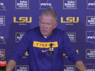 LSU coach Brian Kelly