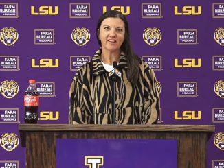 Beth Torina, LSU softball coach