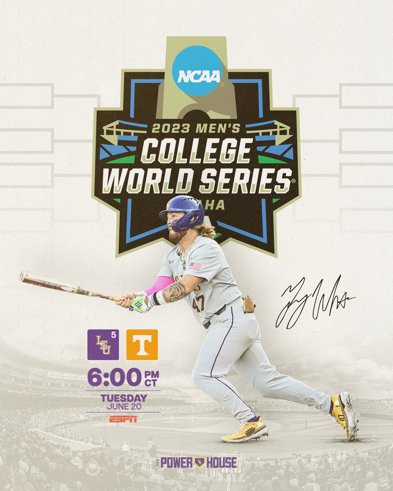 Tennessee baseball to face LSU in College World Series elimination