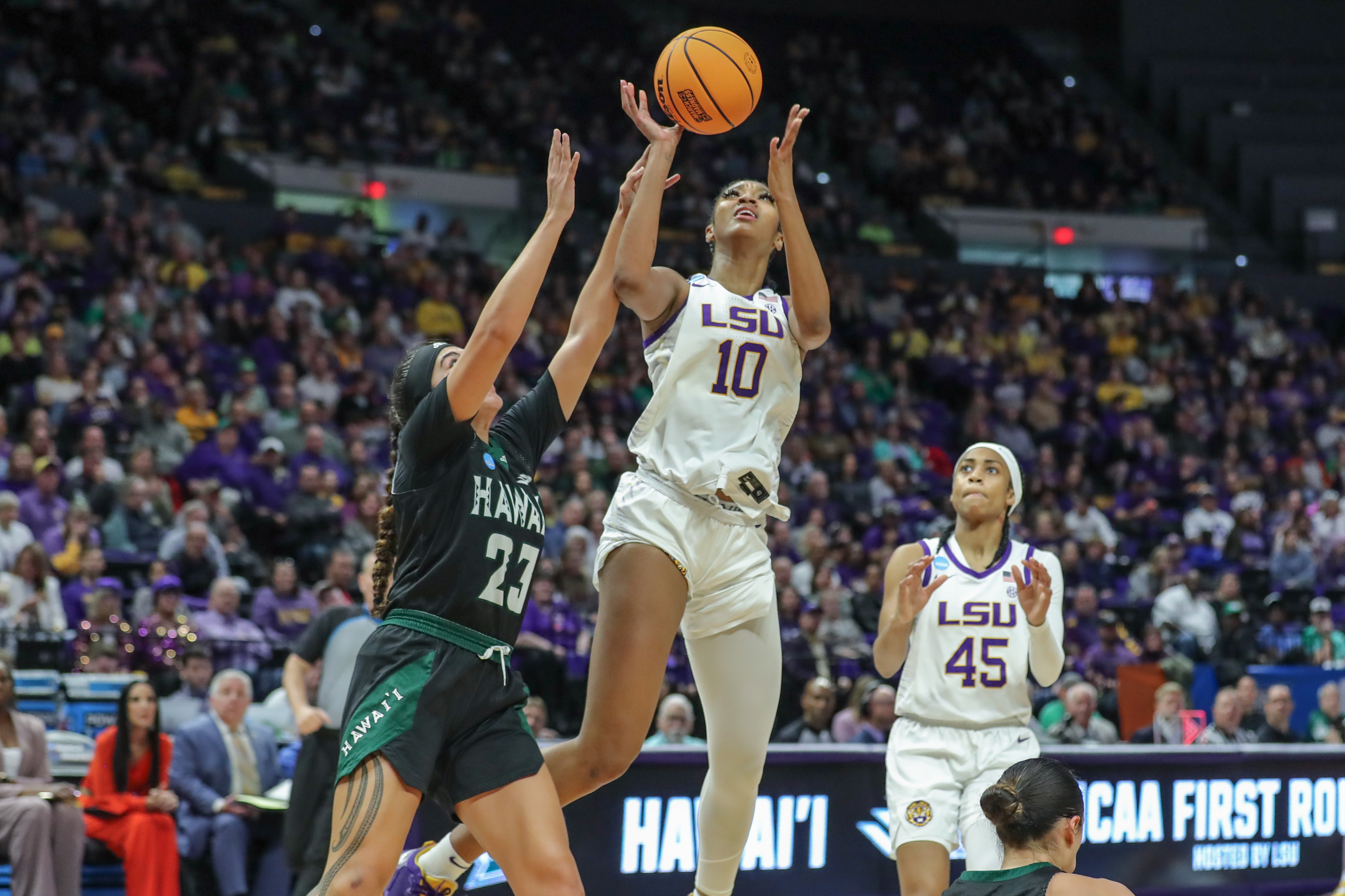 ‘Survive and Advance’ Angel Reese puts No. 3 seed LSU on her back with