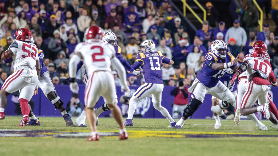 NUSS TOUGH: If That Was Garrett Nussmeier’s Last Home Game, He Sure ...