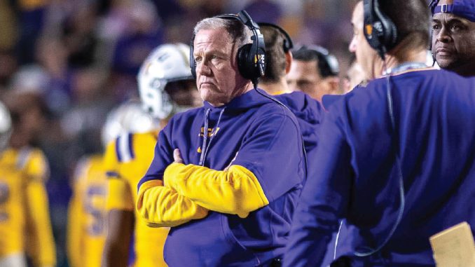 Brian Kelly, LSU against Vanderbilt