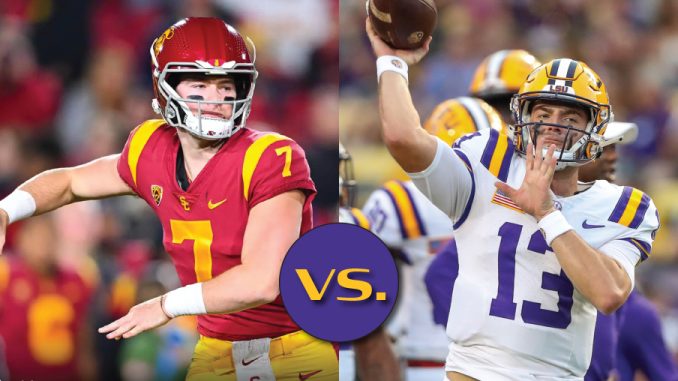 Miller Moss of USC vs Garrett Nussmeier of LSU - which quarterback will orient faster and better?