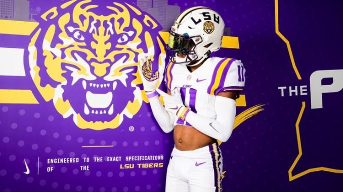 Finding a new home: Three-star corner/safety PJ Woodland sold on LSU after  being committed to in-state school