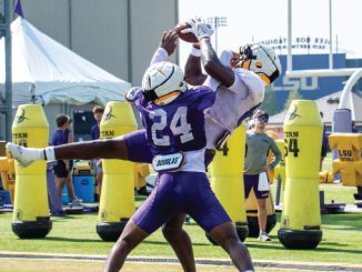 Moving Days at LSU preseason camp has begun.