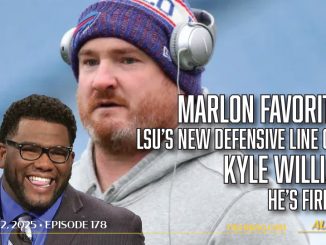 Marlon Favorite on LSU Defensive Line Coach Kyle Williams