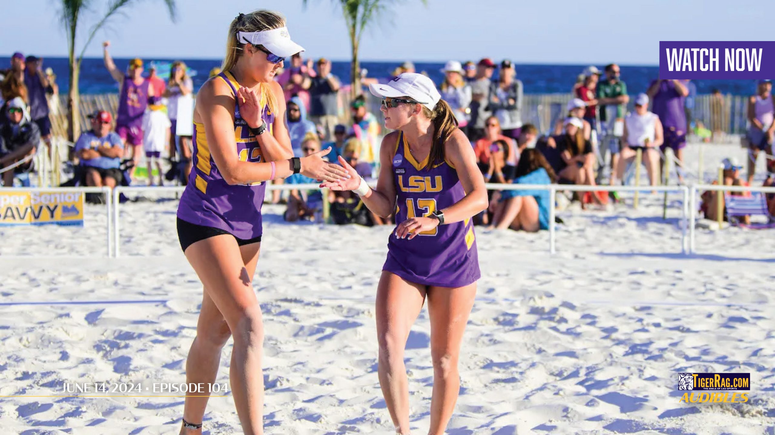 WATCH: From LSU Tigers to Team USA – beach volleyball stars Taryn Kloth ...