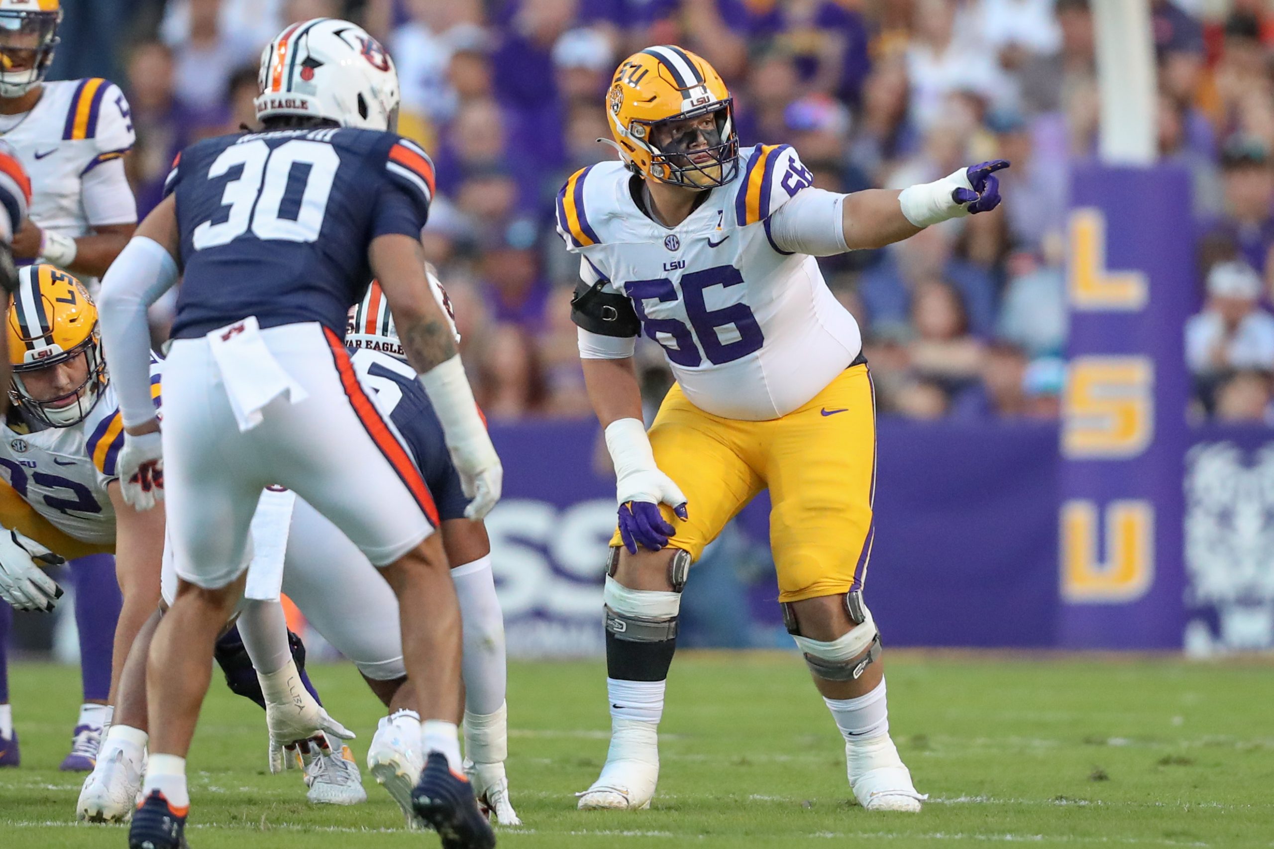 WATCH: LSU sophomore offensive tackle Will Campbell full video interview |  Tiger Rag