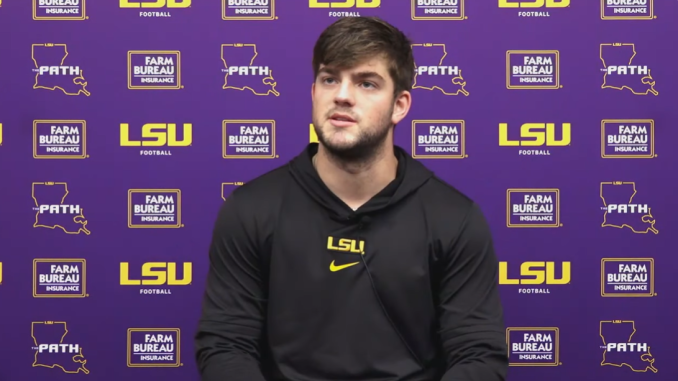 Garrett Nussmeier, LSU