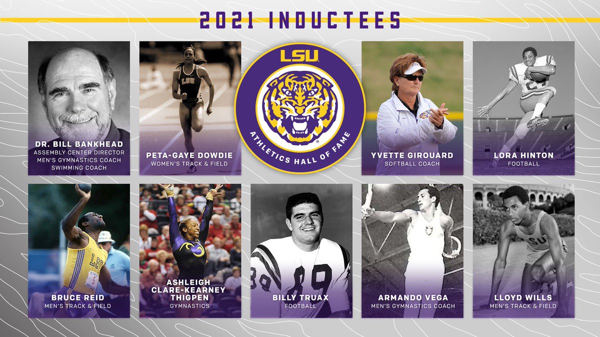 LSU announces its Athletics Hall of Fame Class of 2021 inductees