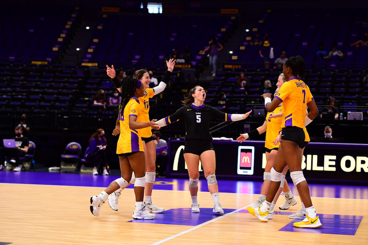 LSU volleyball gets first SEC sweep of the season Tiger Rag